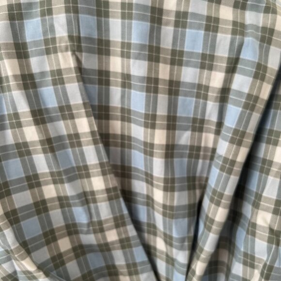 LOEWE Checked Draped Wool-Blend Jacket - Picture 9 of 14